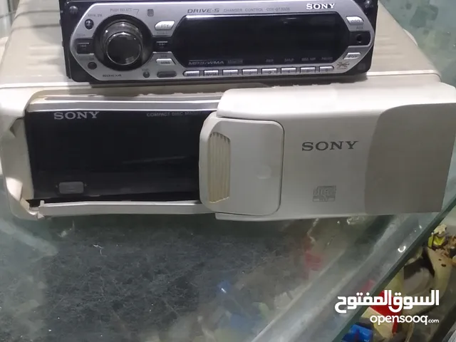 مسجل صوني استعمال اروبي دسكات MP3 + بوكس دسكات 10 CD وصله تلفون AUX