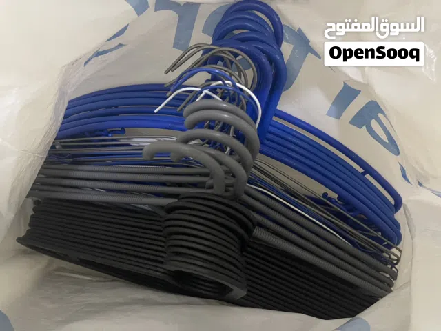 hangers different colors and fabrics