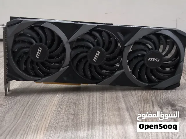 للبيع كرت 3060ti MSI 3 FAN الكرت نظيف واستخدام قيمنق ومو مفتوح