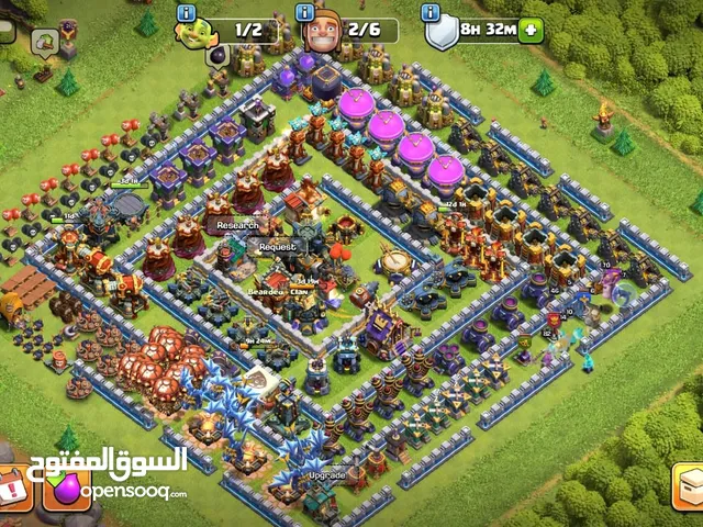 قرية كلاش اوف كلانس 17شبه ماكس