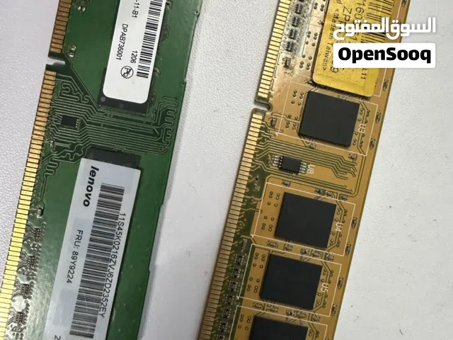 رامات مجموع 8g عدد 2 مستعمل + معالج i7-4770 مستعمل