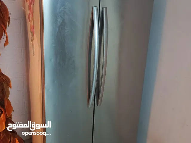 ثلاجه نوع ميديا سايد باي سايد 36قدم توفير الطاقه اكسسوارات كامله 250دينار واصل عمان زرقاء