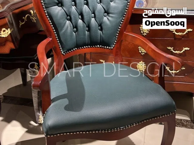 كرسي إنتظار كلاسيك/كرسي فرنساوي/كرسي وزاري/خشب زان احمر روماني مطعم بالنحاس أثاث مكتبي