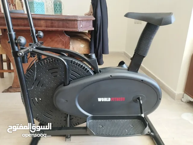 بسكليت world fitness اصلي بحاله الجديد للبيع