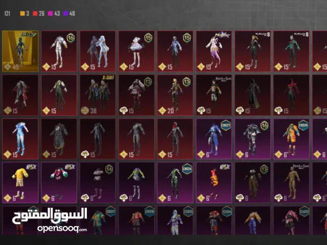 Pubg Accounts and Characters for Sale in Sharjah