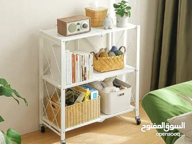 3 LAYER FOLDABLE SHELF , FOLDABLE STORAGE RACK.