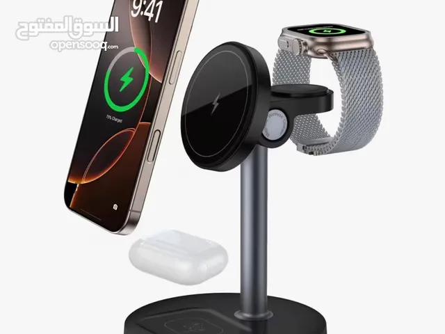 3 in 1 wireless magnetic charger stand