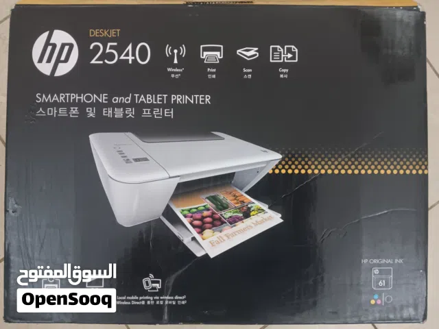 HP 2540 Wireless 3 in 1 printer Almost new copy scan and print with smartphone and tablet