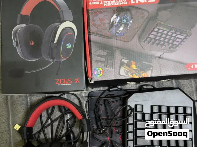 كيبورد +ماوس+سماعة جيمنج