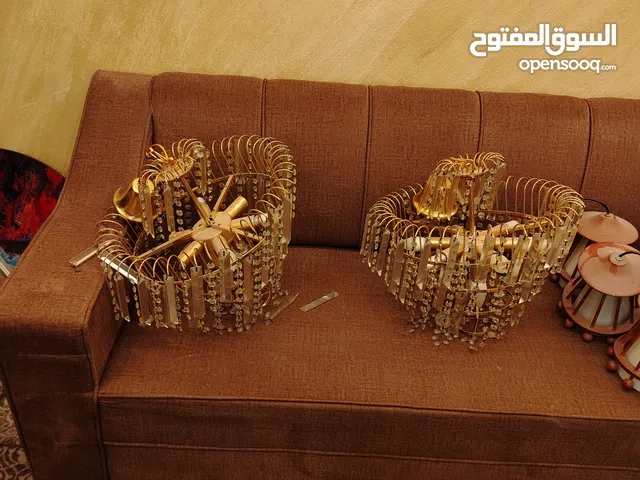 ثرية كرستال عدد2 معلقه عدد3 برادي زيبره عدد3 سجاده 2/3