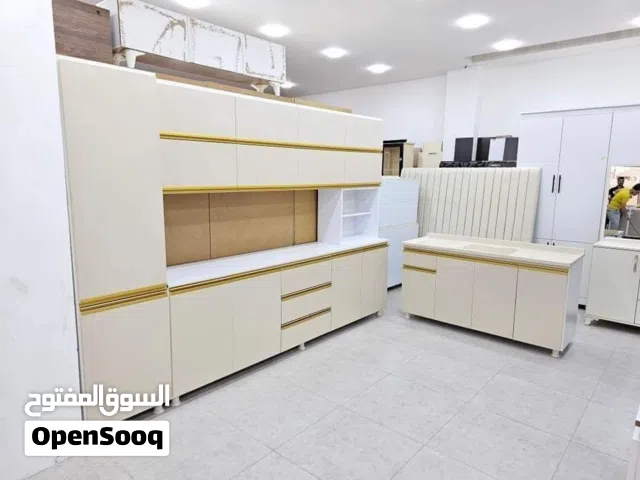 كاونتر وملحق mdf قياس 3امتار مع سنك مترونص بسعر 675الف تفصال