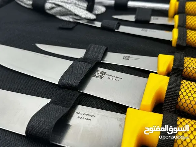 Pochette de Couteaux Professionnelle 7 pièces – حقيبة سكاكين