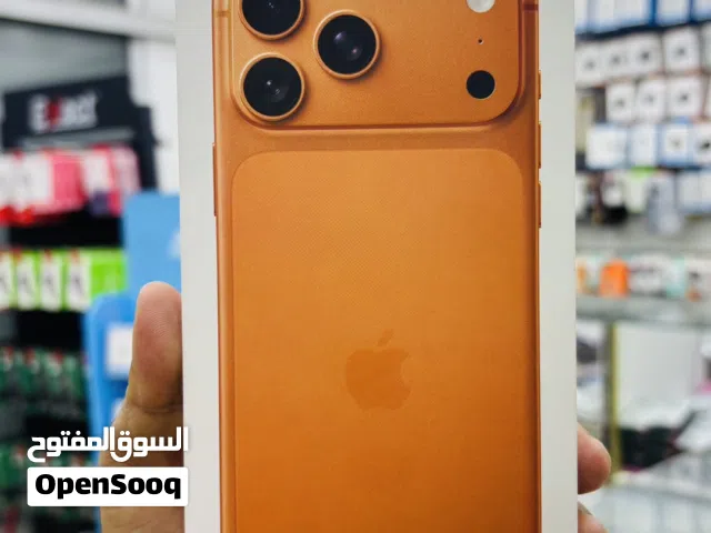 iPhone 17 Pro Max, 512gb Orange Arabic