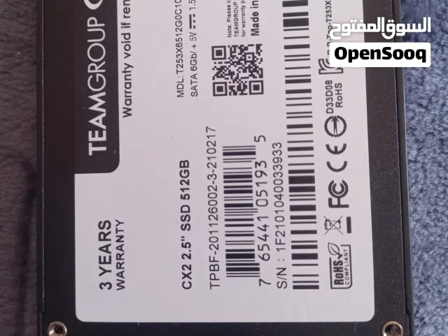 قرص SSD 512 GB