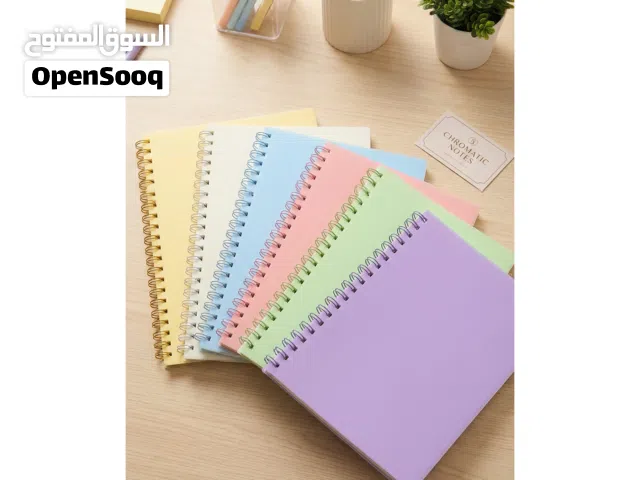 دفاتر ملاحظات وسلك فاخرة ومتنوعة - للمكتب، الجامعة، والمدرسة