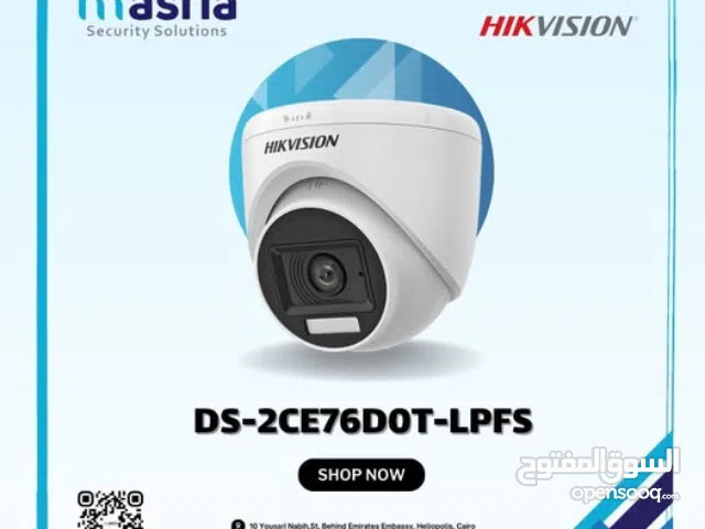 كاميرا DS-2CE76D0T-LPFS: الأمان الكامل بلمسة احترافية! كاميرا بجودة 2 ميجا