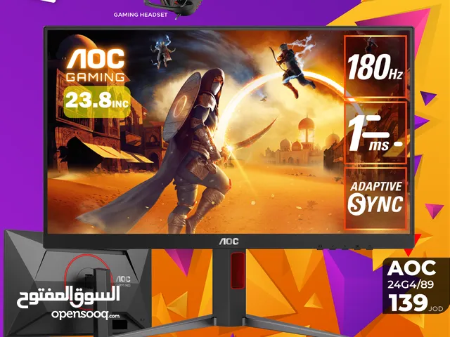 23.8" Aoc monitors for sale  in Amman