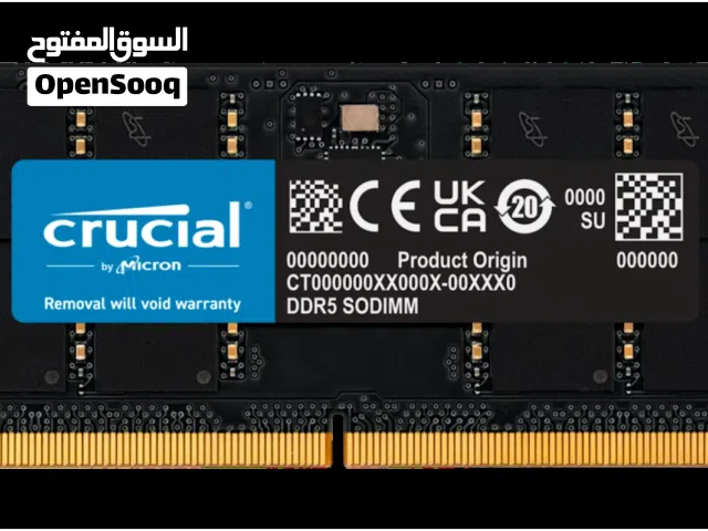 Cruical RAM 32GB DDR5 4800Mhz رام