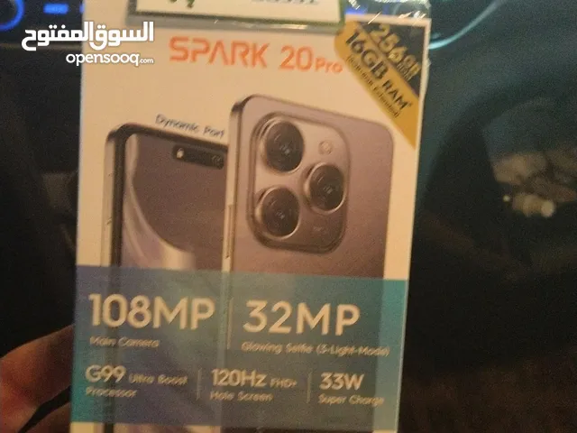 Tecno Spark 256 GB in Irbid