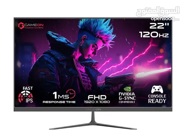 GAMEON GOES22FHD 120IPS 22-inch Full HD monitor 120Hz0.5ms Ips panelHDMI 2.1FreeSync NVIDIA G-sync