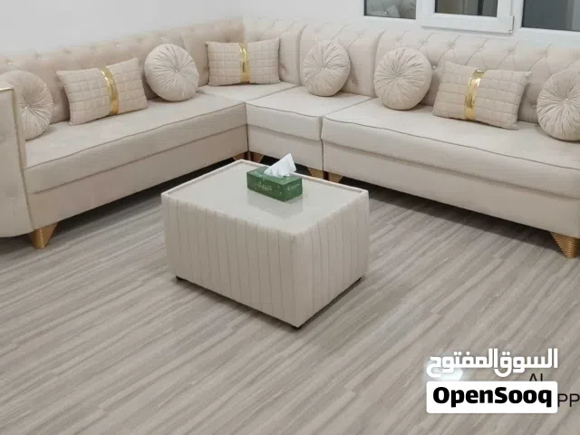 BRAND NEW SOFA L SHAPE 7 MTR أريكة جديدة تمامًا على شكل حرف L، طولها 7 أمتار