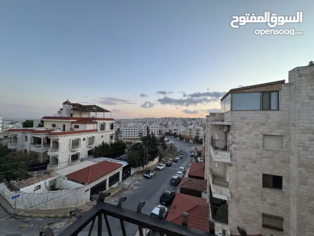 شقة طابق أخير مع روف مساحة (215)م الداخلي و (100)م الخارجي في أرقى مناطق شفا بدران (أم حجير)