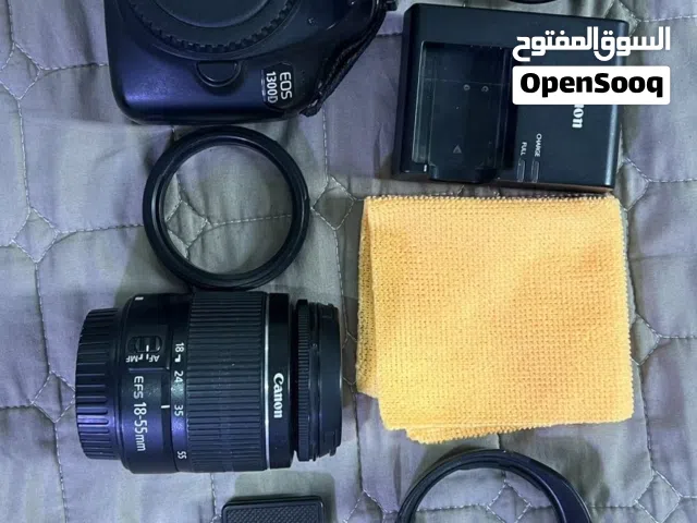 كاميرا كانون 1300D  نظيفه استخدام بسيط