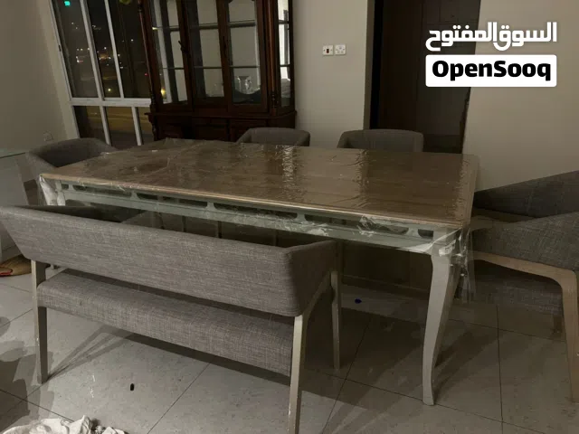 dining table with six seats