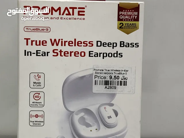 PROMATE TURE WIRELESS DEEP BASE IN- EAR STEREO EARPODS