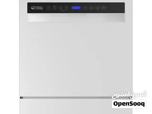 جنرال سوبريم غسالة صحون سطحية, 8 برامج, 8 أماكن, 2 رف, تجفيف إضافي, شاشة عرض رقمية, أبيض. GSDWT8208W