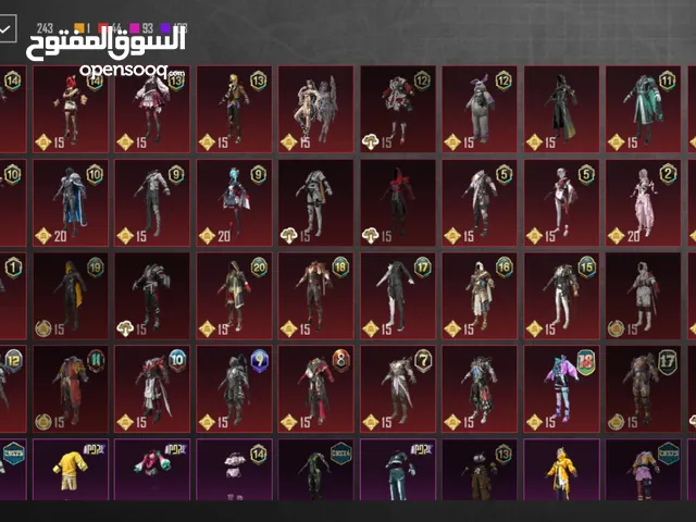 Pubg Accounts and Characters for Sale in Northern Governorate