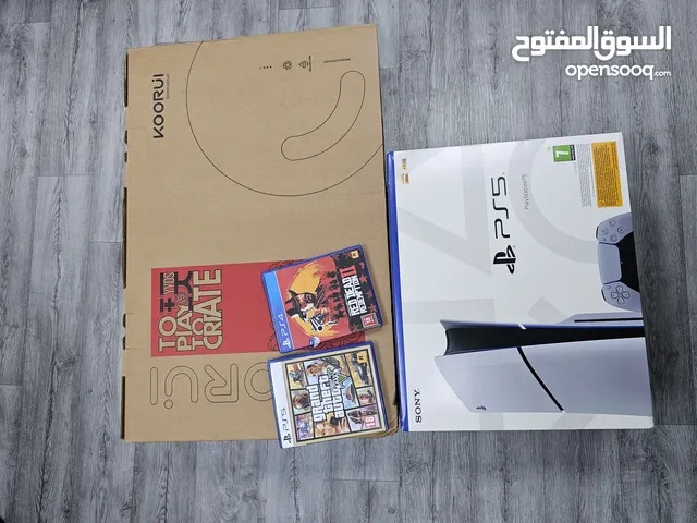 For Sale: PS5 + 27" KOORUI QHD 144Hz Curved Gaming Monitor (Like New) + Red Dead Redemption + GTA5