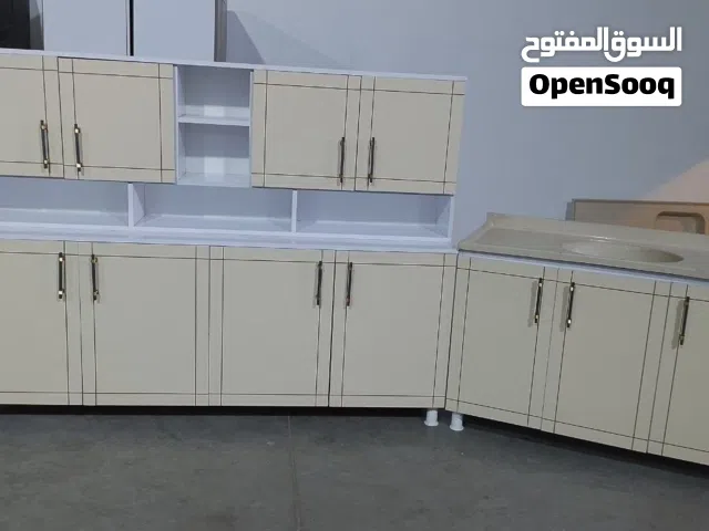 كاونتر خشب قياس مترين مع سنك متر و 20