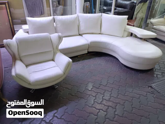 SOFA Leather White Set