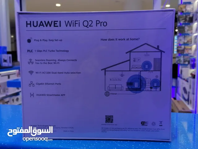 HUAWEI Q2 Pro PLC Turbo Home WiFi System Plug and Play Easy set up 1 Gbps PLC Turbo Technology