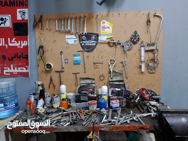 Repairing Shop With Complete Tools & Spare Parts For Sale