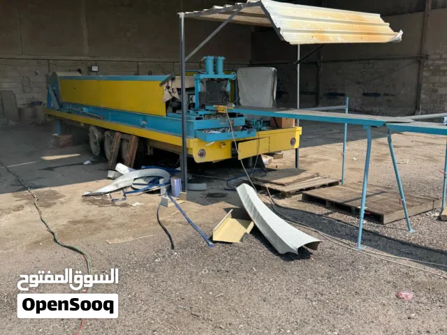 ماكينة رول فورمنج لتصنيع صاج الأسقف (شنكو / كثبان / صاج مموج)