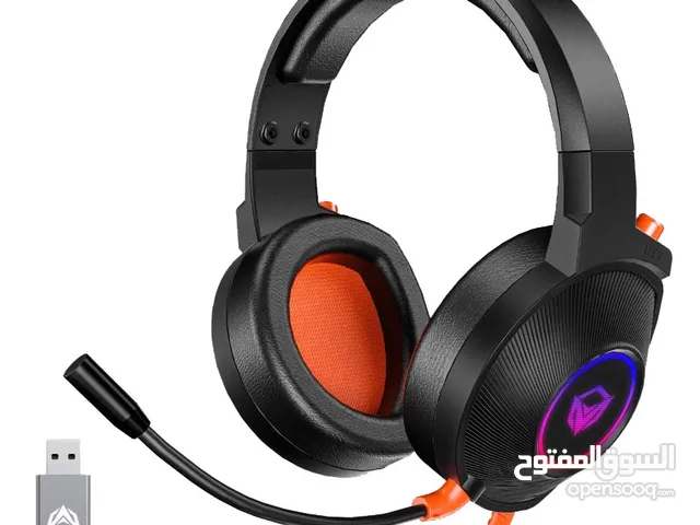 Meetion HP012 RGB 7.1 Virtual Surround Sound Gaming Headset USB سماعات جينمغ العاب