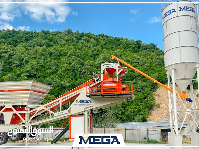 محطة خلط خرسانة متنقلة للبيع من المصنع مباشرة – جاهزة للتسليم من المخزون