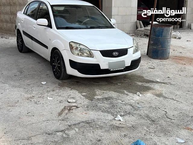 كيا ريو 2009 السياره بالصلاه عالنبي مشدشده دهان جديد بدها افرهول او راس او ماطور فحص نخب كراتين