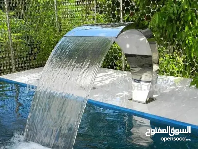 تركيب اكسسوارات للمسابح مقابض ستانلس ستيل نوافير كوبرا درج ستانلس