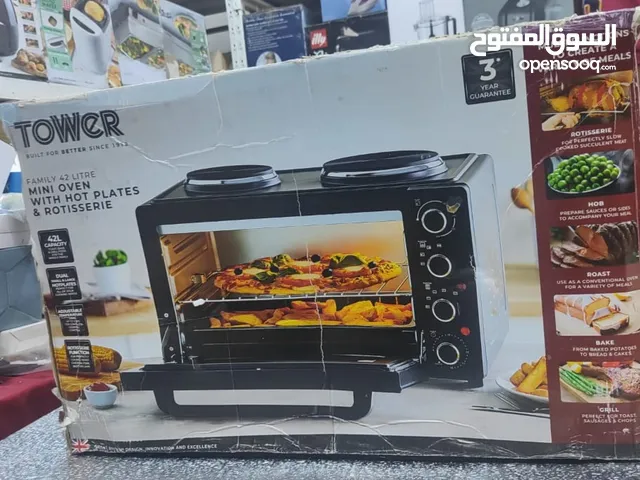 Tower T14045 Mini Oven with Adjustable Temperature Control, 90 Minute Timer, 42ltr