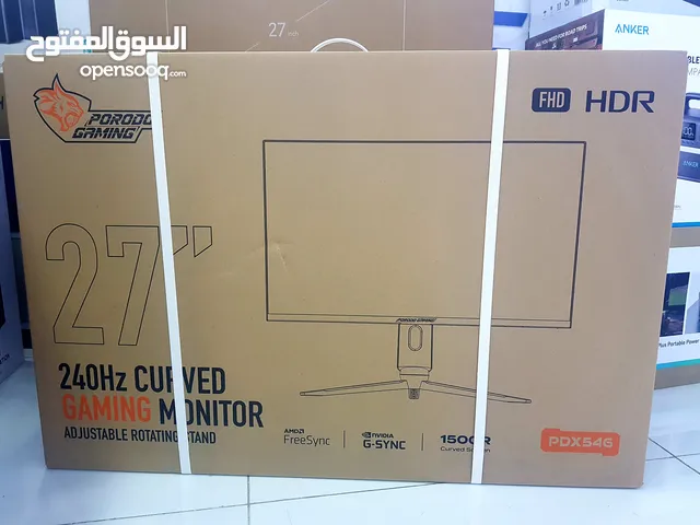 PORODO 27" 240HZ CURVED GAMING MONITER