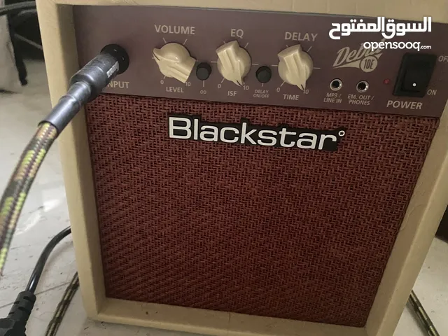Guitar and amplifier