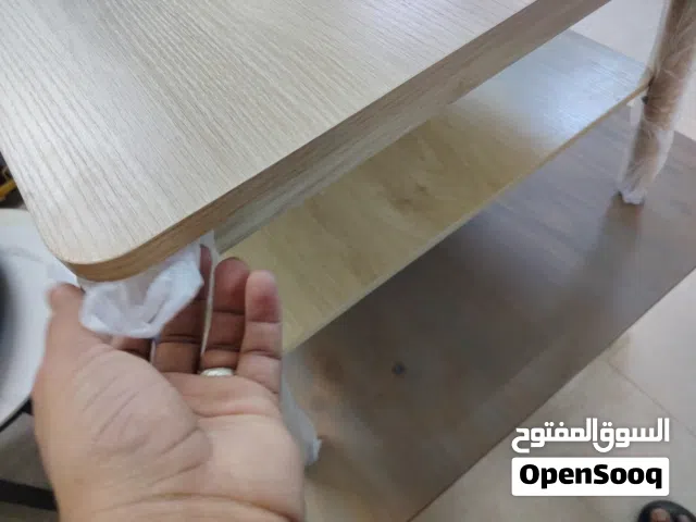 طاولة قهوة خشبية طاولة وسط جلوس تقديم استقبال سنتر اثاث منزلي Wooden coffee table center table seati