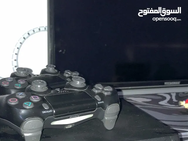 بلايستيشن 4 برو مع تلفزيون للبيع او للبدل مع سوني 5