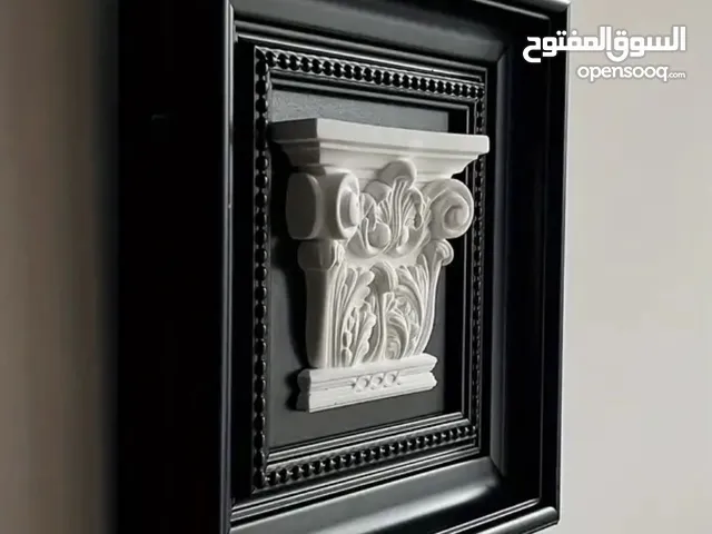 لوحه يونانيه راقية خشب فاخر وإحدى عواميد البيزنط 4K