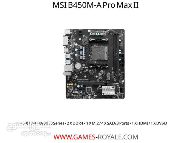 MSI B450M A Pro Max II