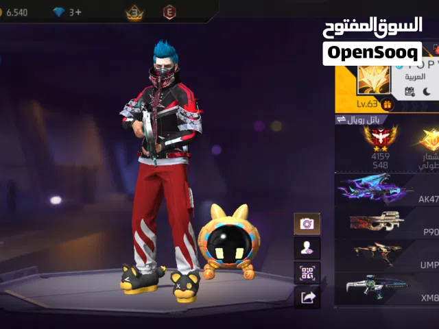 Free Fire Accounts and Characters for Sale in Bouira