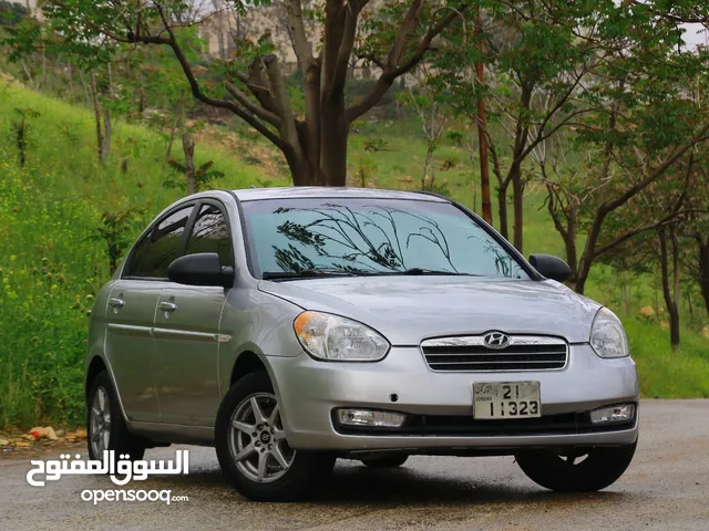 هيونداي أكسنت للبيع المستعجل جير عادي مديل 2007 بحالت الوكاله